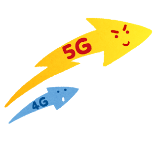 5G 速い